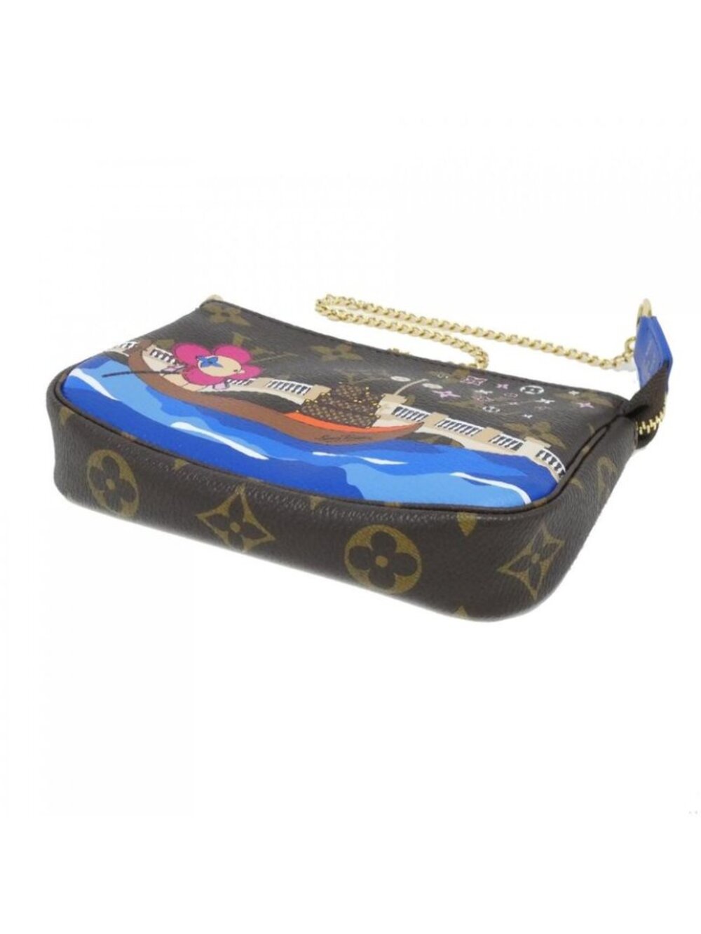 Louis Vuitton Monogram Mini Pochette Pouch - Picture 3 of 6